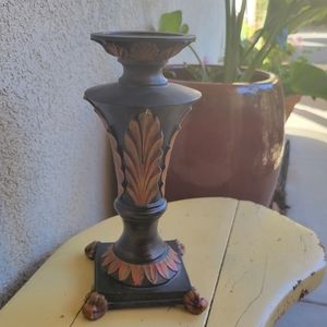 Wood Candle Holder